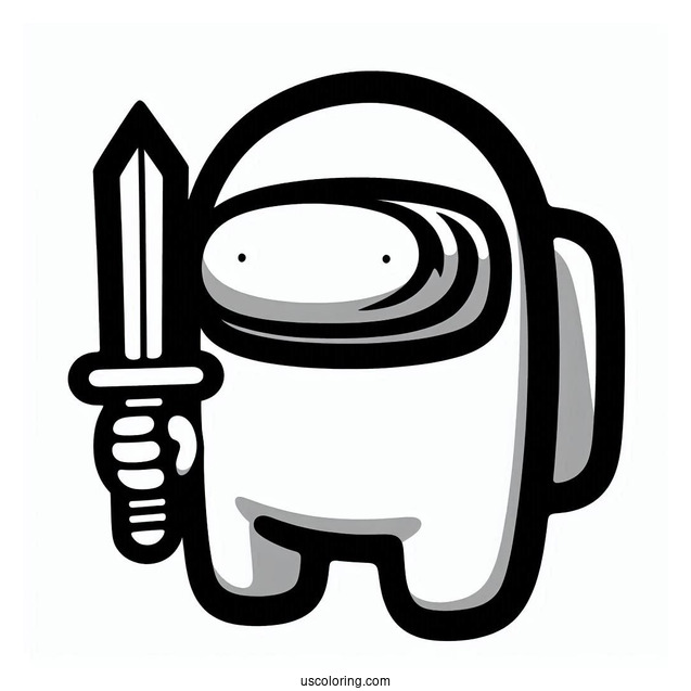 Among Us Samurai Skin