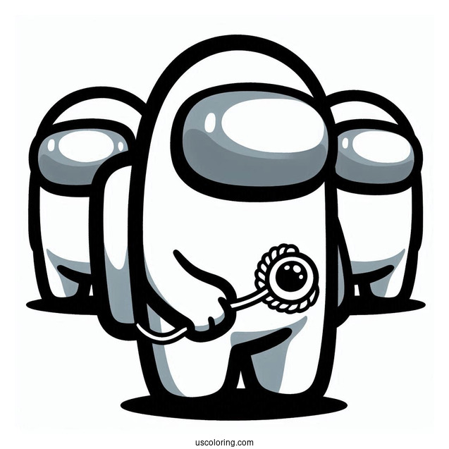 Imposter Catching Mini Crewmates