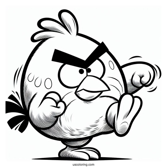 Angry Bird Chuck Dancing