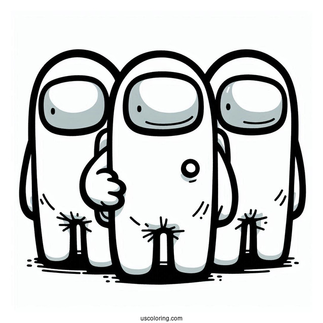 Crewmates Suspecting One Another To Color