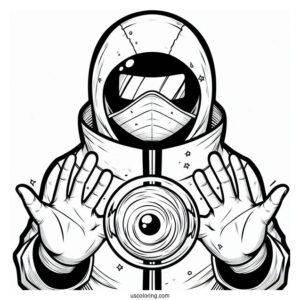 Naruto Among Us Holding Rasengan