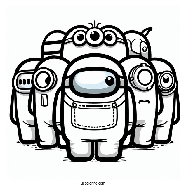 Among Us Minions Skin