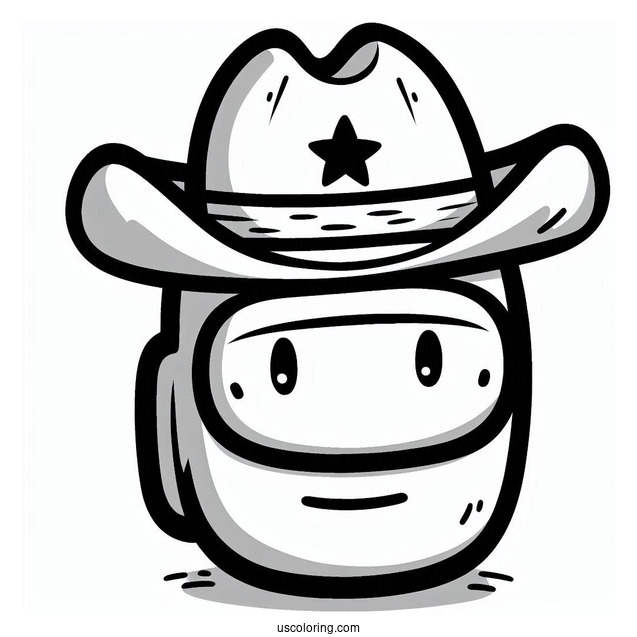 Crewmate Wearing Cowboy Hat