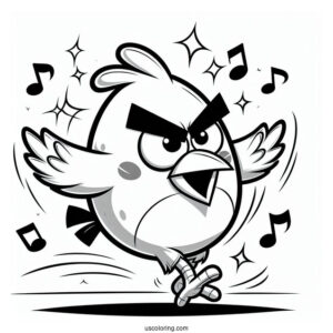 Angry Bird Chuck Dancing