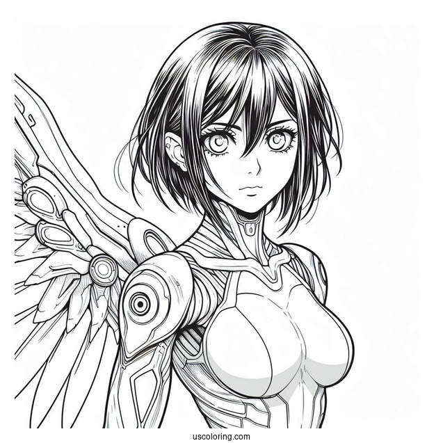 Alita Battle Angel Outline