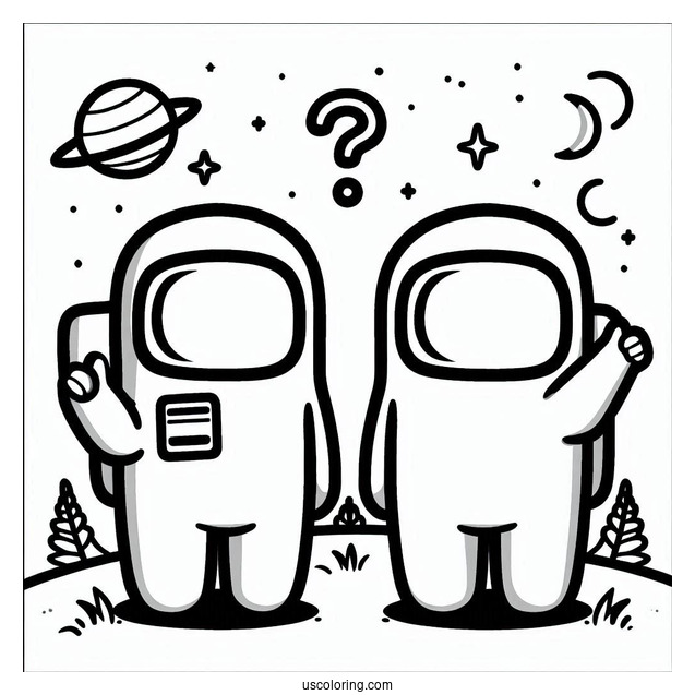 Two Crewmates Identifying Imposter