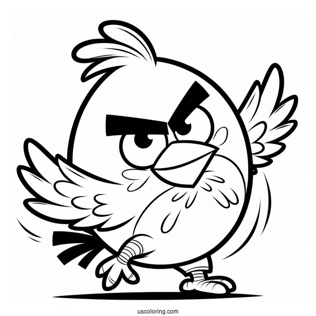 Angry Bird Chuck Dancing