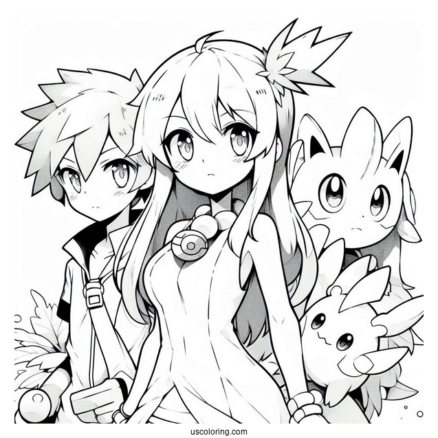 Pokemon Anime Misty And Togepi