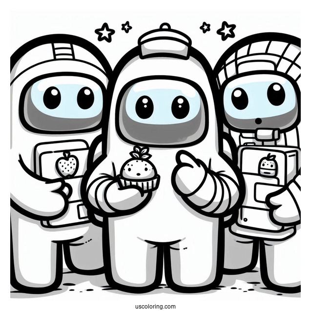 Crewmates Suspecting One Another To Color