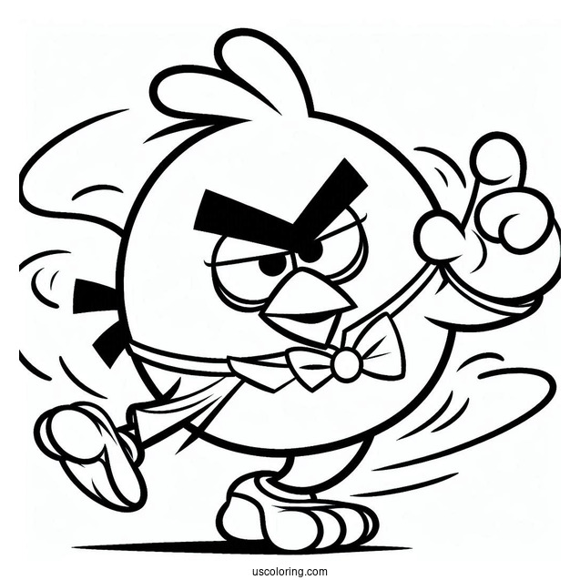 Angry Bird Chuck Dancing