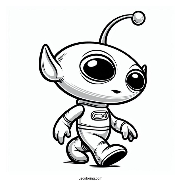 Toy Story Aliens Coloring Page