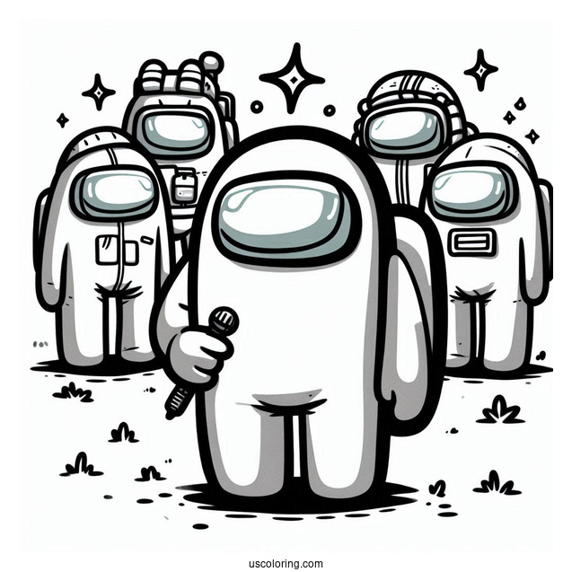 Crewmates Suspecting One Another To Color