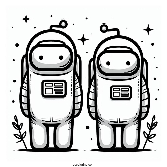 Two Crewmates Identifying Imposter