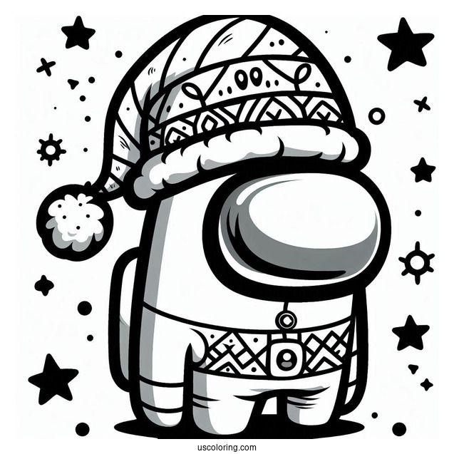 Crewmate in Christmas Elf Skin