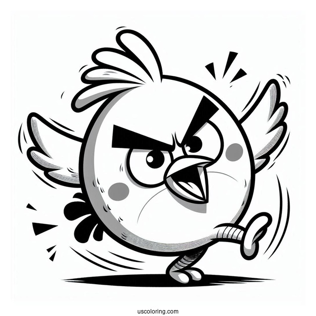 Angry Bird Chuck Dancing