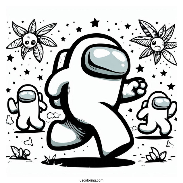 Crewmates Running Away