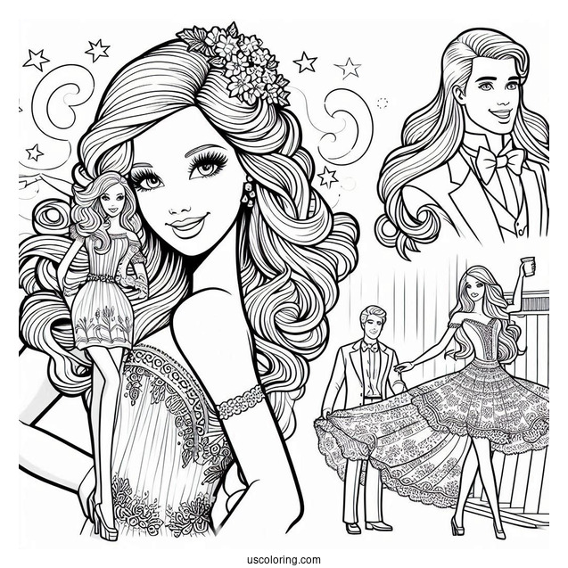 Barbie Movie Coloring page Ken