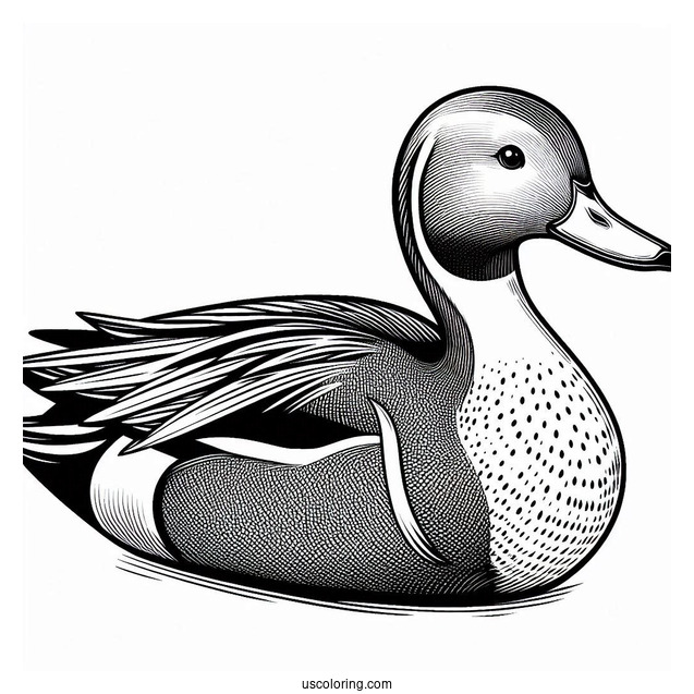 Northern Pintail Duck