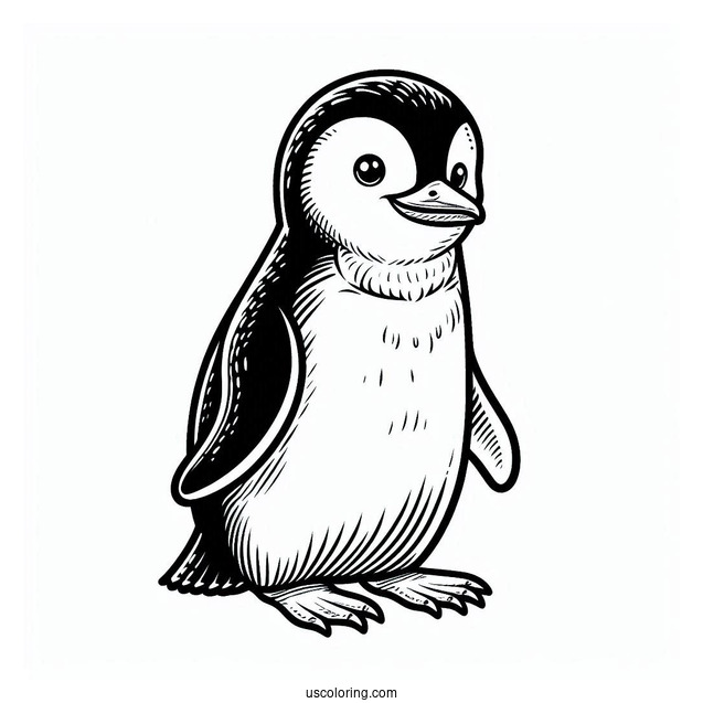 Madagascar Penguins Coloring Pages