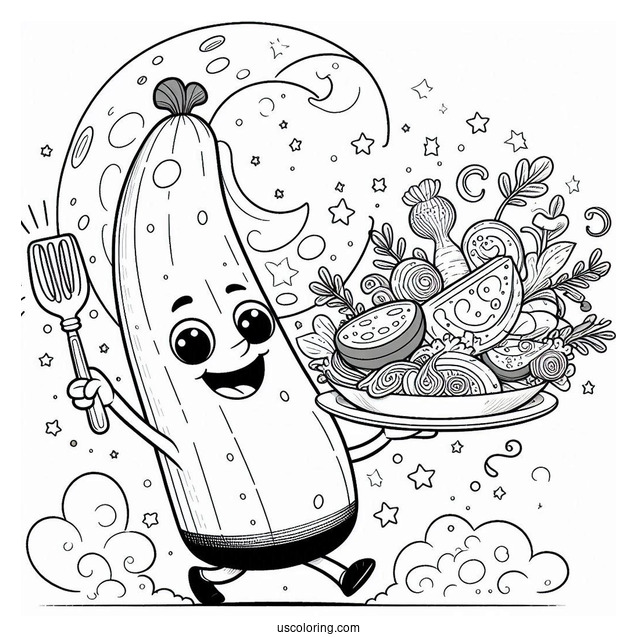 Ratatouille Coloring Page Carrying A Slice Of Cheese