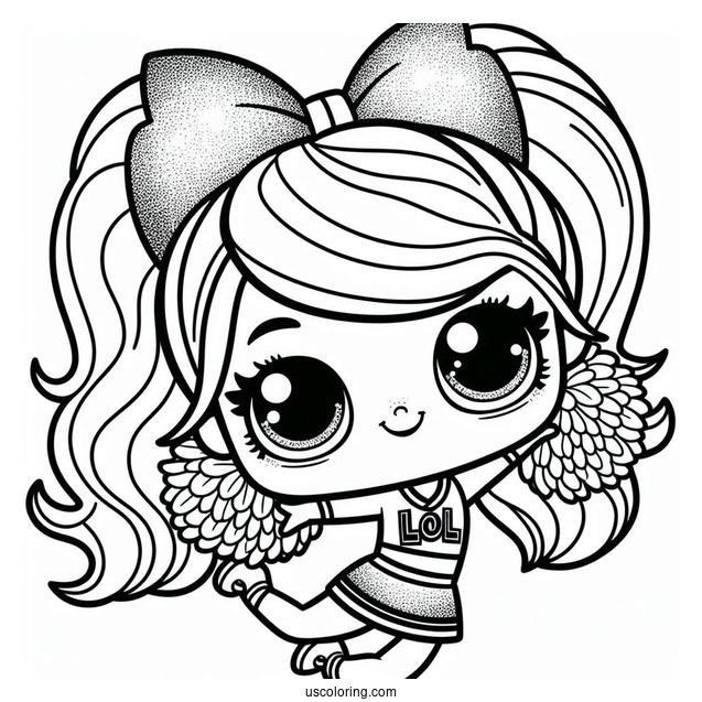 Lil Cheer Captain From Spirit Club