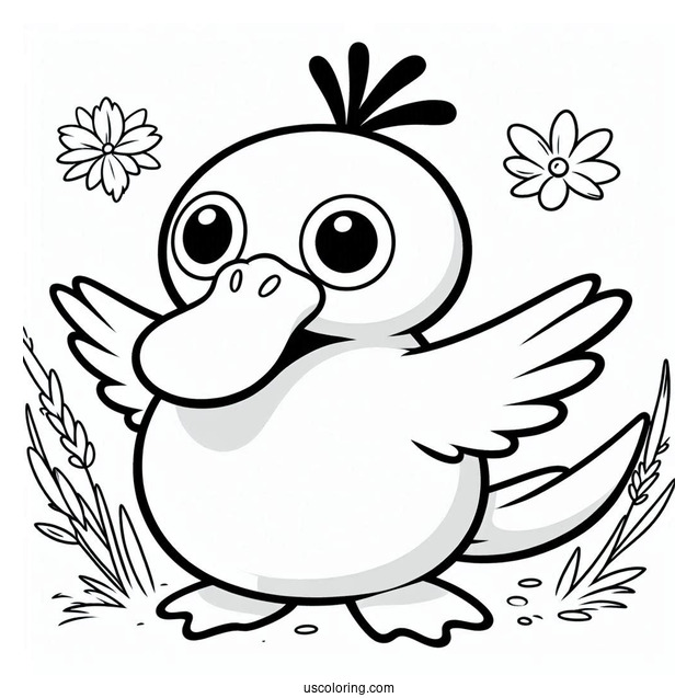 Psyduck Coloring Page And Golduck