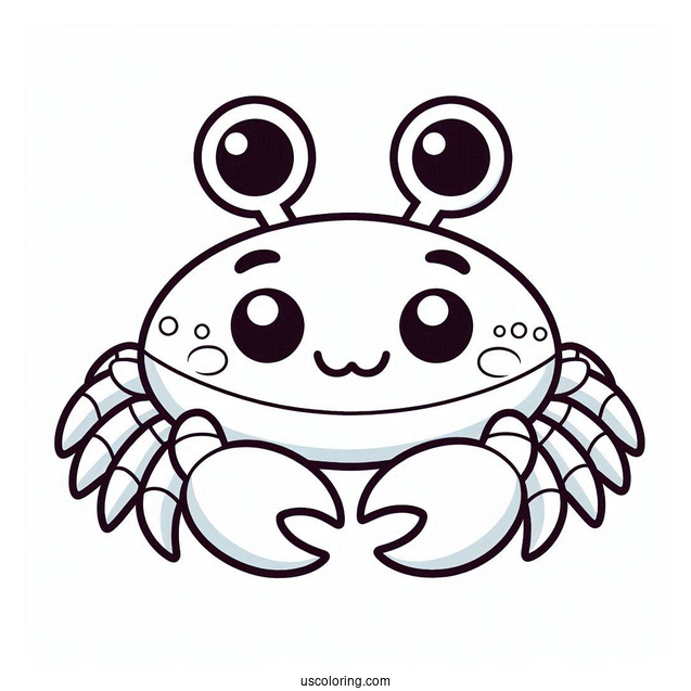 Octonauts Coloring Page Of Fiddler Crab