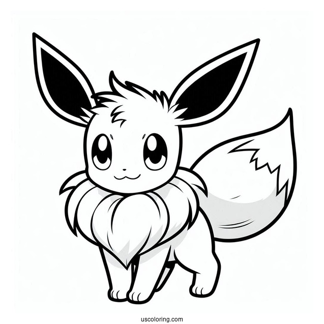 Cute Eevee Pokemon