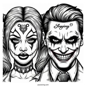 Harley Quinn And The Joker In Suicide Squad
