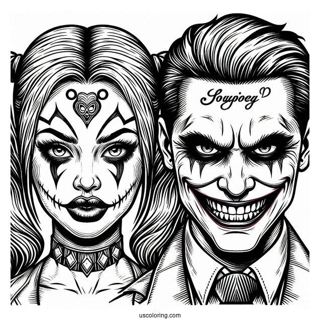 Harley Quinn And The Joker In Suicide Squad