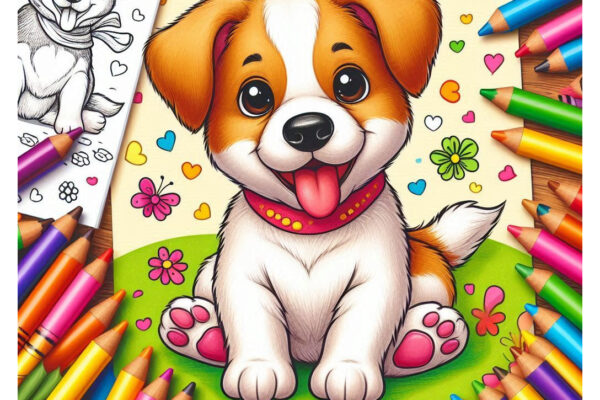 Puppy Coloring Pages Featured Image