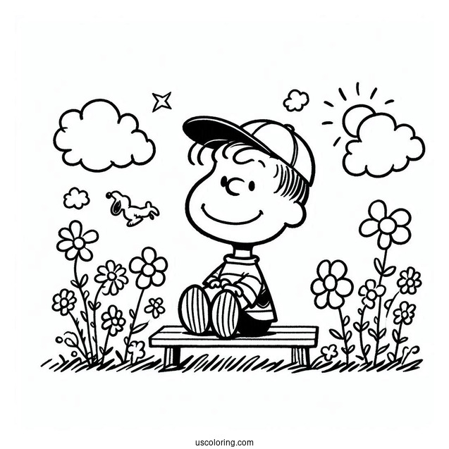Coloring Page Of Linus