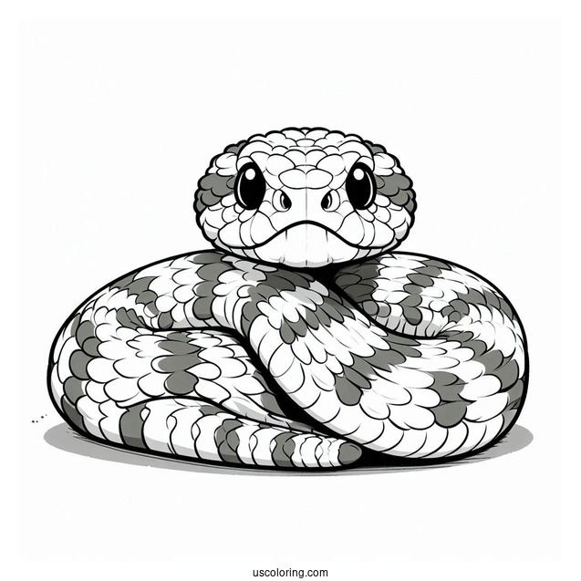 Baby Venomous Rattlesnake