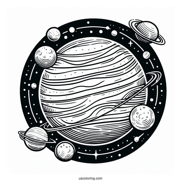 Detailed Planets In The Solar System