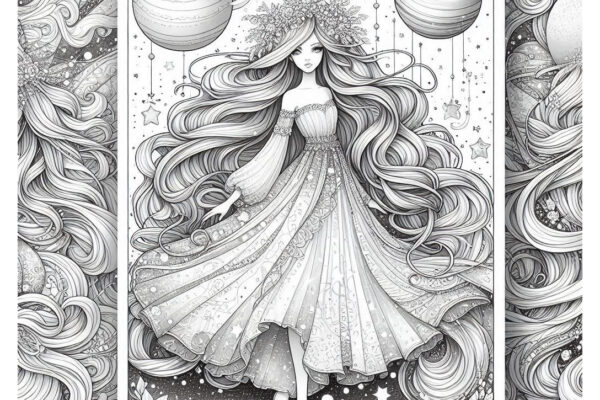 Rosalina Coloring Pages (Free PDF Printables)