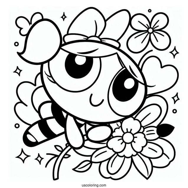 Buttercup Coloring Page For Kids