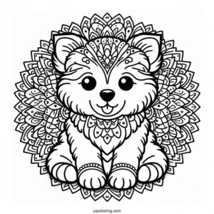 Puppy Mandala