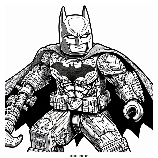 Lego Batman Movie Coloring Sheet