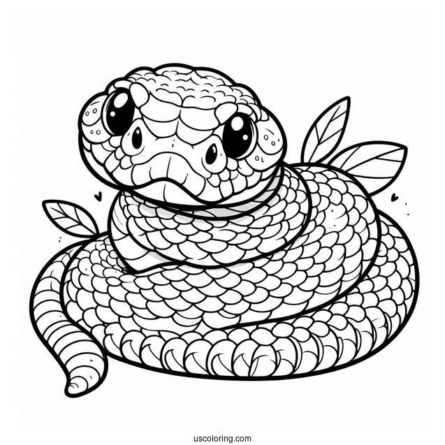 Baby Venomous Rattlesnake