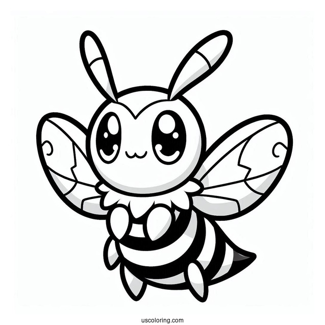 Coloring Page Of Beedrill