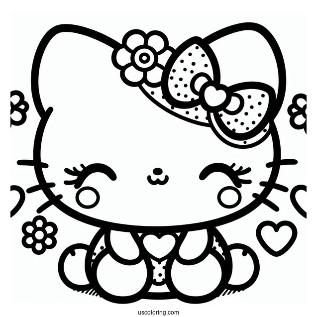 Sanrio Coloring Pages Of Easy Badtz Maru