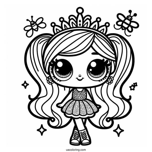 Lil Queen Bee From Glitterati Club