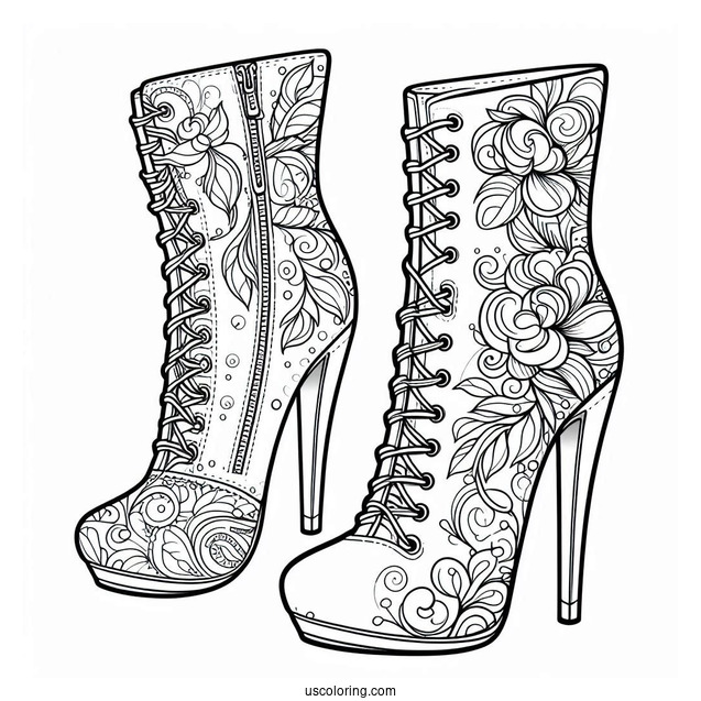 High-Heeled Boots