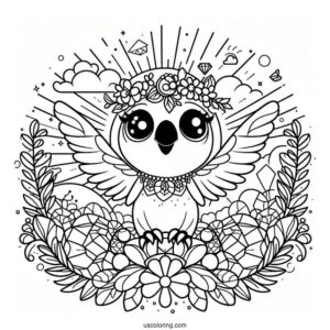 Rio Coloring Page Of Simple Blu And Jewel Coloring Page