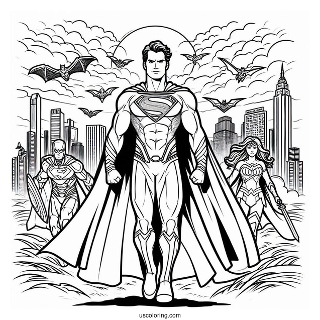 Justice League With Superman