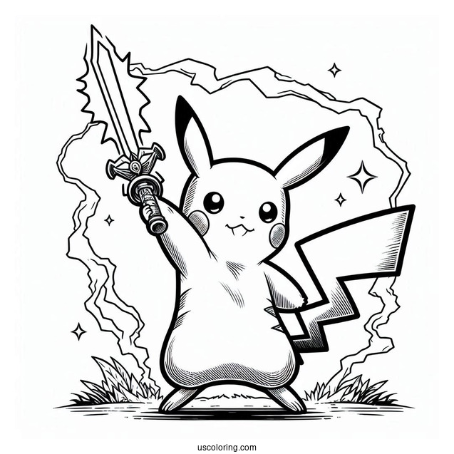 Pikachu Ready To Fight