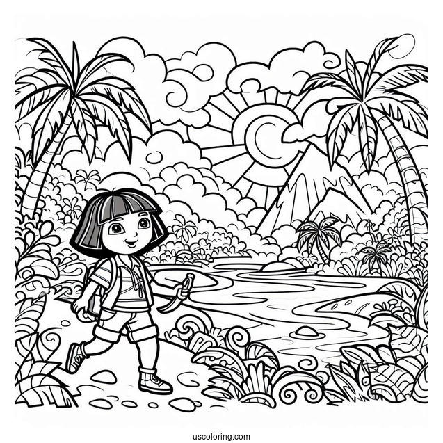 Coloring Page Of Diego