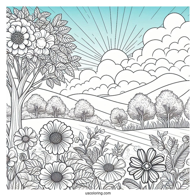 Realistic Scary Carnage Coloring Page