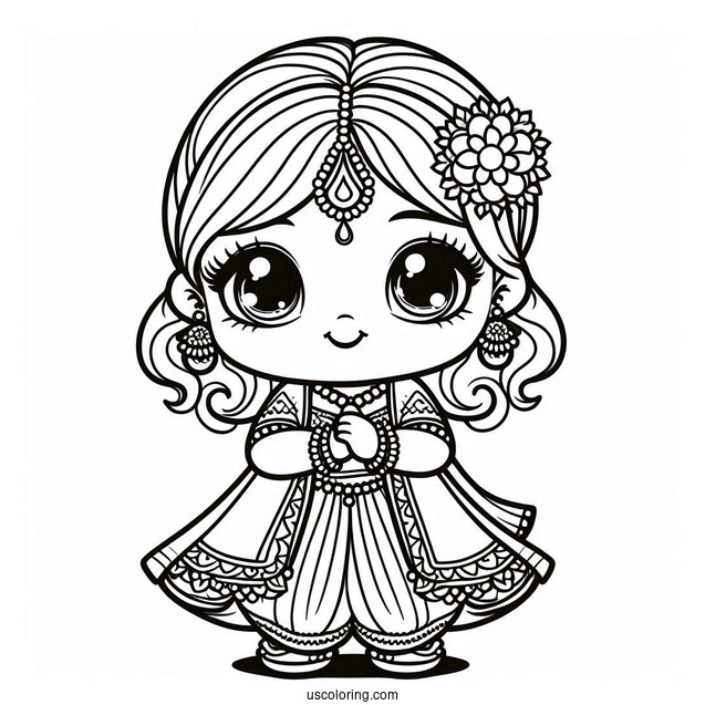 Baby Rarity Coloring Page For Kids