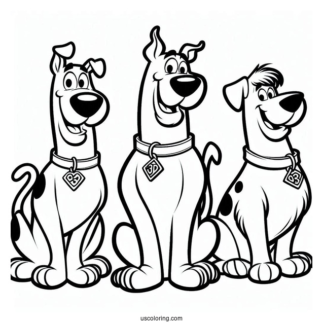 Scrappy-Doo Coloring Page For Kids